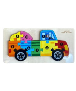 Puzzle 3D din lemn cu 10 piese Masina.jpg