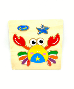 Puzzle Incastru din lemn Crab 02.png