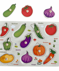 Puzzle Incastru din lemn cu Legume in limba romana 02.png