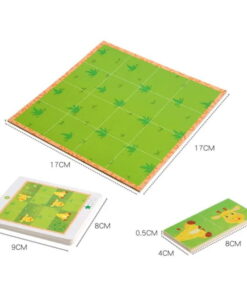Puzzle Montessori cu Girafa Joc de logica cu 10 piese 05.jpeg