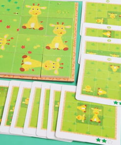 Puzzle Montessori cu Girafa Joc de logica cu 10 piese 06.jpeg