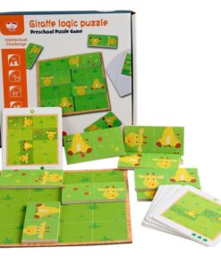 Puzzle Montessori cu Girafa Joc de logica cu 10 piese 10.jpeg
