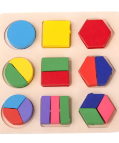 Puzzle din lemn cu Forme geometrice 18 piese 01.jpeg