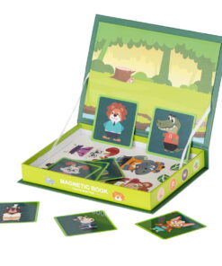 Puzzle din lemn tip magnetica Montessori cu Animale din padure 33 piese 04.jpeg