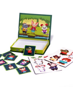 Puzzle din lemn tip magnetica Montessori cu Animale din padure 33 piese 06.jpeg