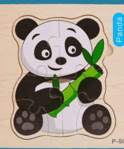 Puzzle incastru din lemn Panda.png