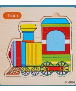 Puzzle incastru din lemn Trenulet.jpg