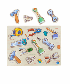 Puzzle incastru din lemn in Limba Romana Ustensile 01.png