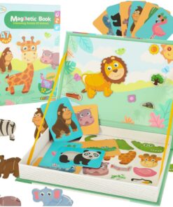 Puzzle magnetic tip carte Safari 3 ani 47 piese 01.jpg
