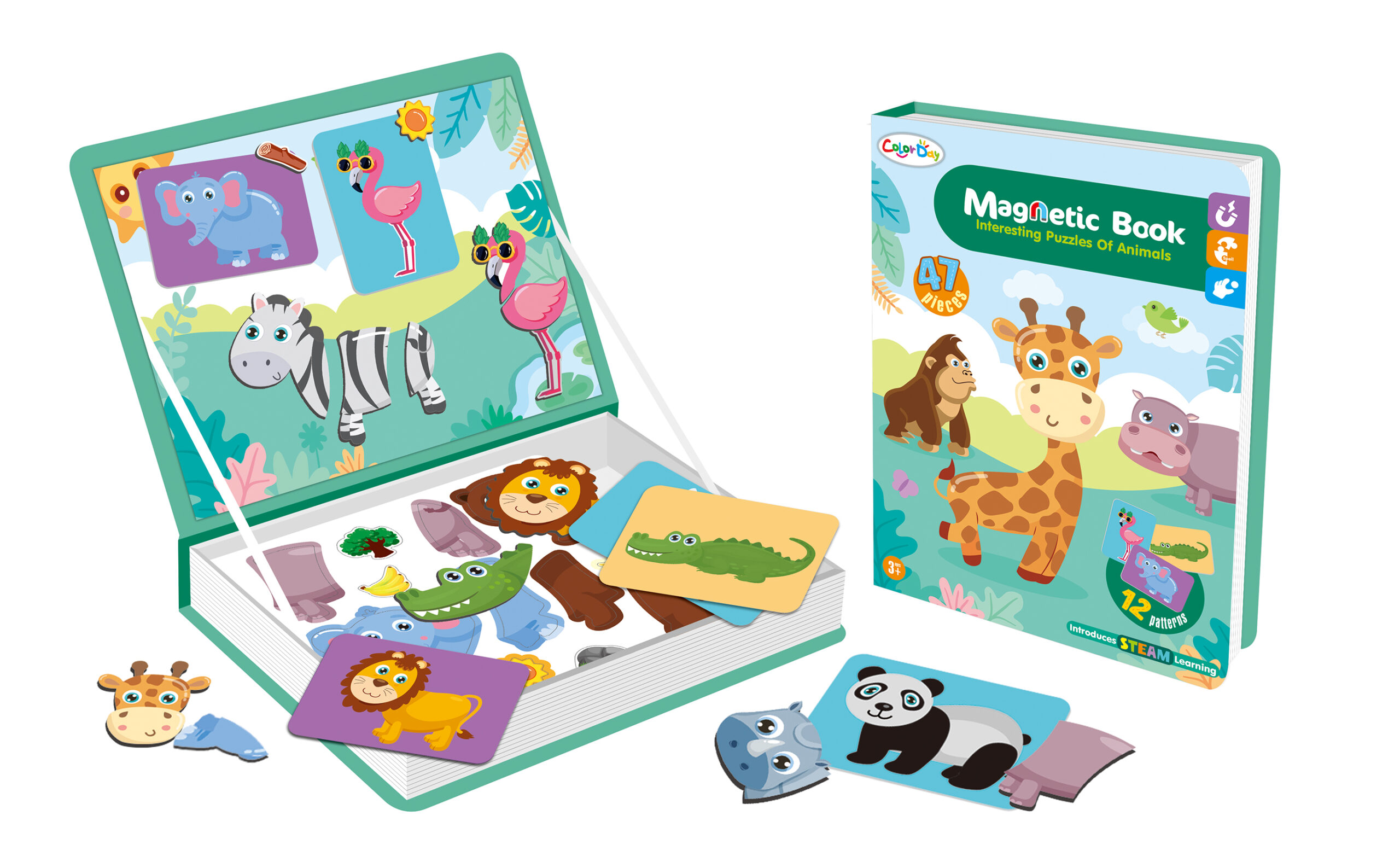 Puzzle magnetic tip carte Safari 3 ani 47 piese 02 scaled 1.jpg