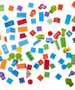 Set 100 de cuburi in galetusa cu sortator de forme geometrice 04.jpeg