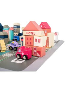 Set 115 Cuburi de constructie pastelate din lemn Orasel 06.jpeg