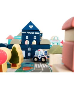 Set 115 Cuburi de constructie pastelate din lemn Orasel 07.jpeg