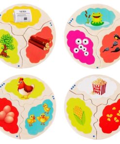 Set 12 Puzzle uri din lemn Evolution04.jpg