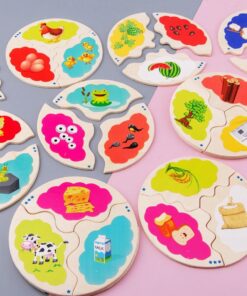 Set 12 Puzzle uri din lemn Evolution05.jpg