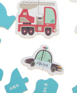 Set 24 puzzle uri a cate 2 piese cu vehicule in cutie metalica 48 piese 04.jpeg