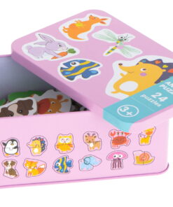 Set 24 puzzle uri cu animale in cutie metalica 48 piese 04.jpeg