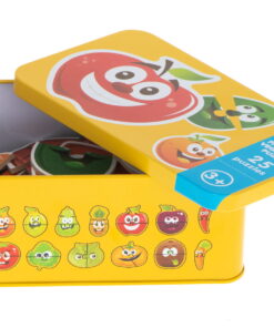 Set 25 puzzle uri a cate 2 piese cu fructe si lugume in cutie metalica 50 piese 04.jpeg