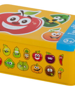 Set 25 puzzle uri a cate 2 piese cu fructe si lugume in cutie metalica 50 piese 05.jpeg