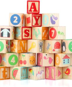 Set 26 cuburi din lemn litere cifre animale obiecte 18 luni 08.jpg