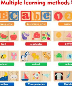 Set 26 cuburi din lemn litere cifre animale obiecte 18 luni 10.jpg