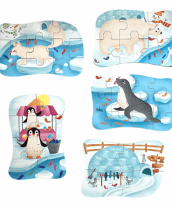 Set 5 puzzle uri cu Animale Polare 01.png