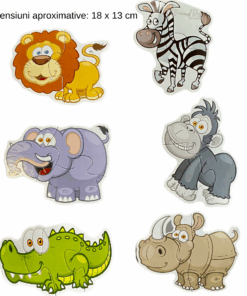 Set 6 puzzle uri bebelusi din 2 sau 3 piese mari Jungla 01.png