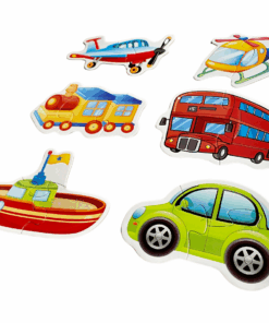 Set 6 puzzle uri bebelusi din 2 sau 3 piese mari Vehicule 02.png