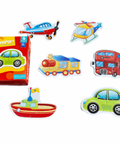Set 6 puzzle uri bebelusi din 2 sau 3 piese mari Vehicule 03.png