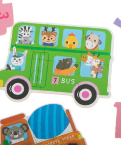 Set 6 puzzle uri cu animale din Vehicule in cutie metalica 30 piese mari 05.jpeg