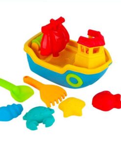 Set 8 jucarii pentru plaja si nisip 35x17cm Barca 01.jpg