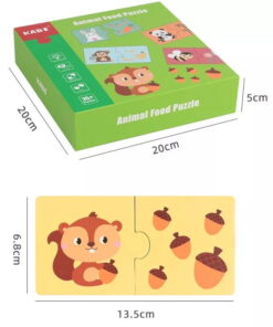 Set Puzzle de asociere cu 2 piese Animale si cifre 01.jpg