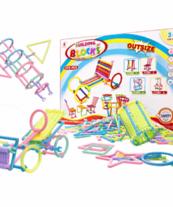 Set creativ de constructie cu betisoare si forme geometrice 372 piese 01.png