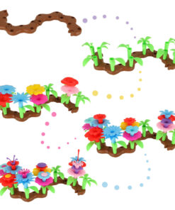 Set de constructie creativ Gradina Flori 48 piese 3 ani 03.jpg