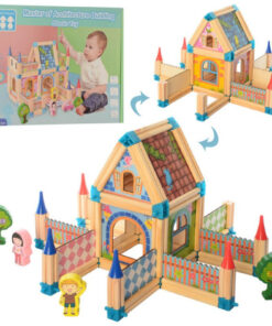 Set de constructie din lemn 128 piese Micul Arhitect 02 1.jpg