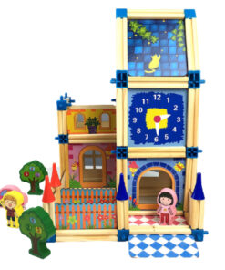 Set de constructie din lemn 128 piese Micul Arhitect 03 1.jpg