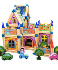 Set de constructie din lemn 128 piese Micul Arhitect 07 1.jpg