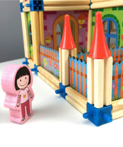 Set de constructie din lemn 128 piese Micul Arhitect 08 1.jpg