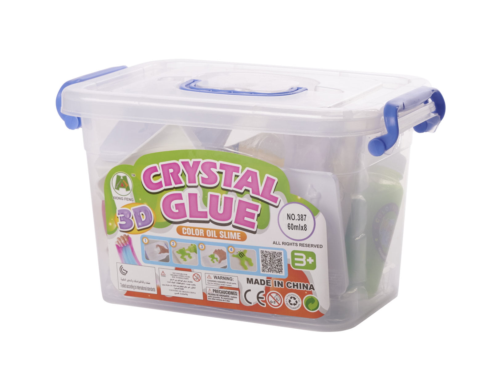 Set de creatie 3D cu gel Cristal Slime 26 elemente 07.jpeg