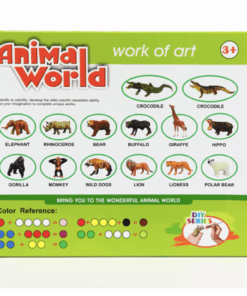 Set de pictat figurina in miniatura tempera culori acrilice Rinocer 02.png