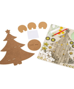 Set pentru lucru manual Craciun Brad din lemn 30 cm 02.png