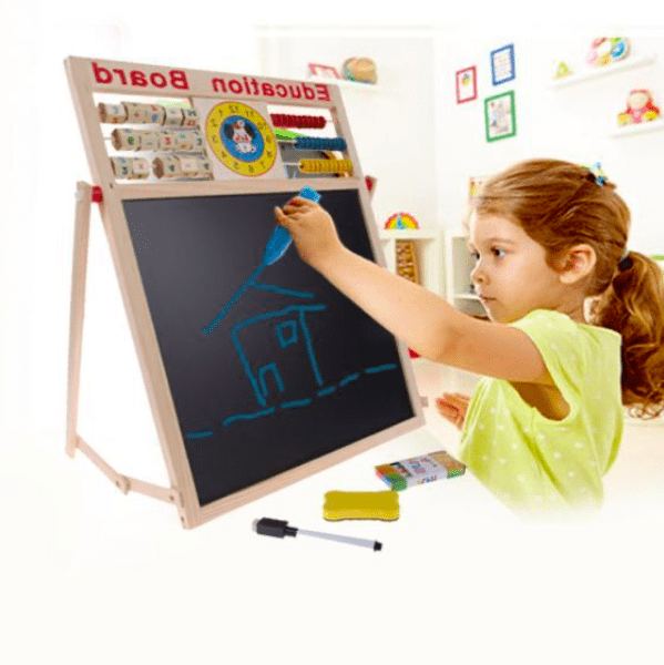 Tabla Multifunctionala magnetica de scris si desenat mare 09.png