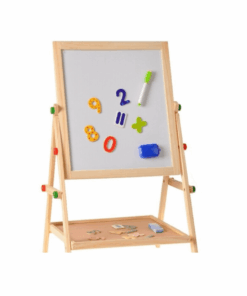 Tabla din lemn magnetica cu 2 suprafete tip Sevalet 02.png