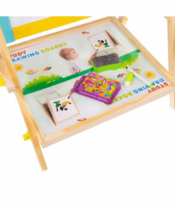 Tabla din lemn magnetica cu 2 suprafete tip Sevalet 66 cm 03.png