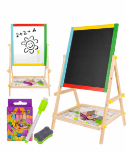 Tabla din lemn magnetica cu 2 suprafete tip Sevalet 66 cm 11.png