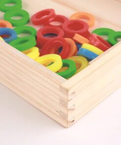 Tabla educativa Montessori Matematica Donuts Number04.jpg