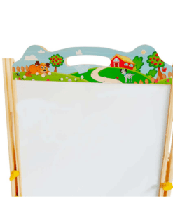 Tabla reglabila magnetica cu 2 suprafete si sevalet pictura 09.png