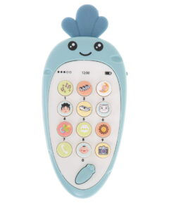 Telefon Albastru Smart pentru bebelusi cu sunete Morcov 01.jpeg
