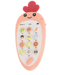 Telefon Roz Smart pentru bebelusi cu sunete Morcov 01.jpeg