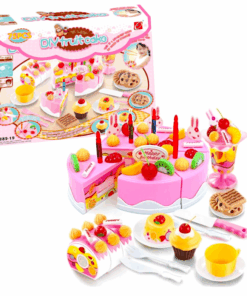 Tort aniversar cu lumanari si 75 de accesorii creative 01.png